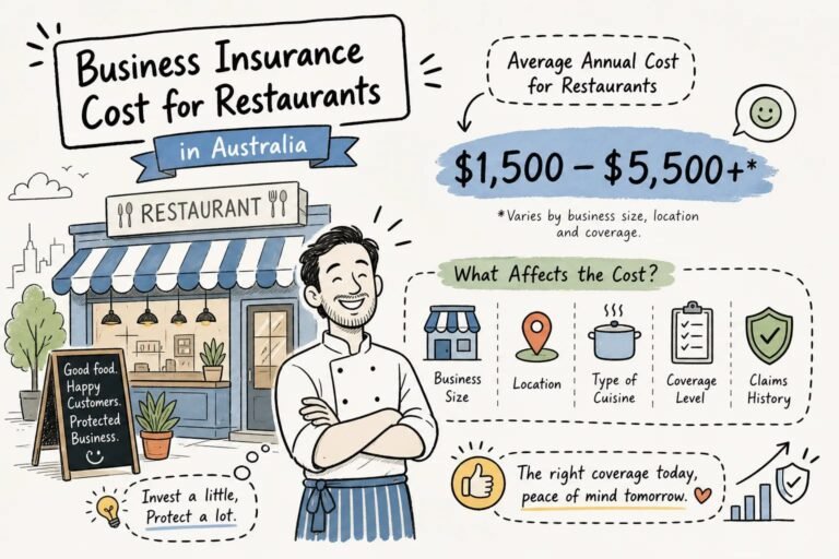 Average Cost of Business Insurance for a Restaurant in Australia