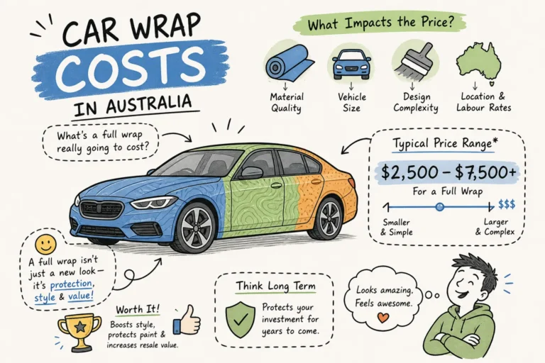 Car Wrap Price in Australia: What Does a Full Wrap Actually Cost?