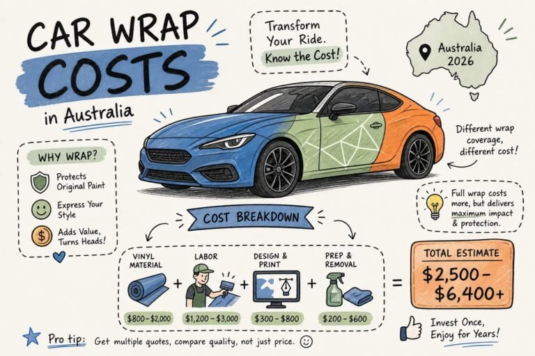 Car Wrapping Price Australia: Full Cost Breakdown 2026