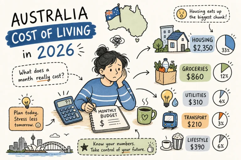 Cost of Living in Australia in 2026: A Complete Monthly Breakdown