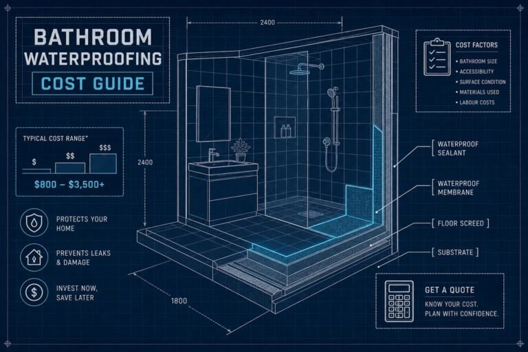 How Much Does Bathroom Waterproofing Cost in Australia