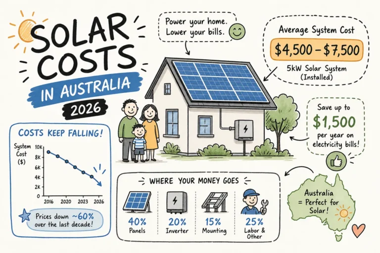 Solar Power Costs in Australia: Full 2026 Breakdown