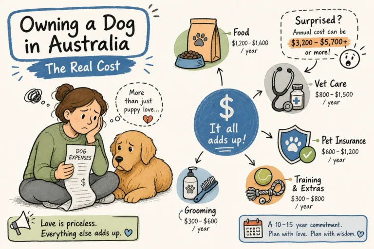 The True Cost of Owning a Dog in Australia (2026)