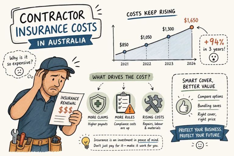 Contractor Insurance Costs in Australia: What Tradies Pay